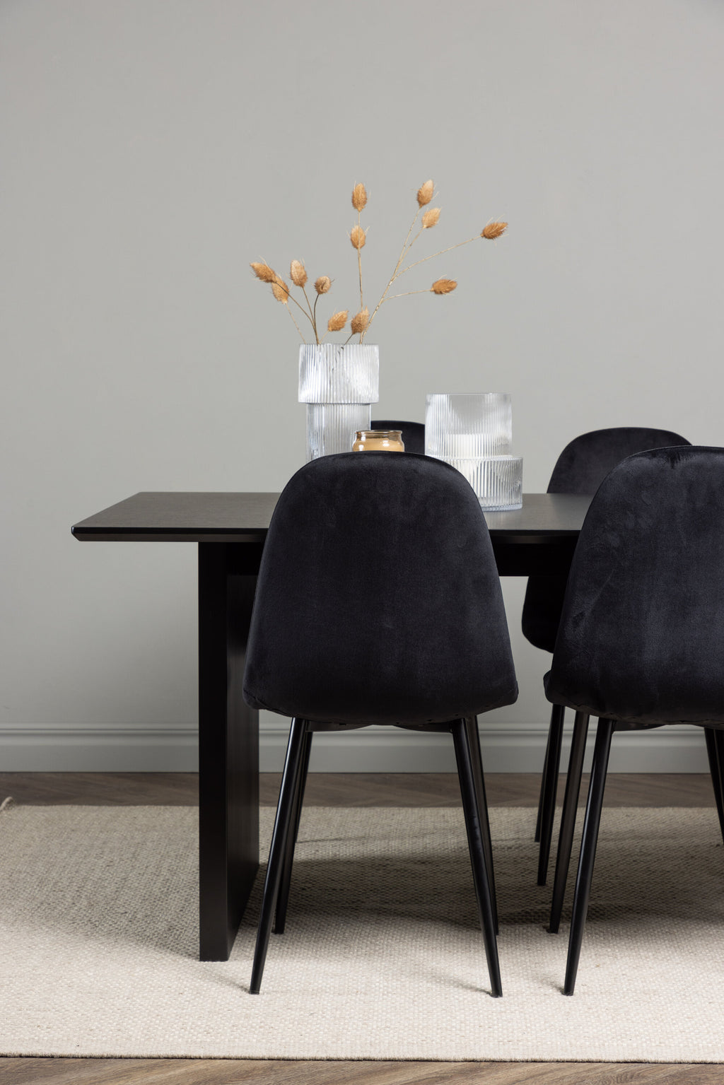 gr22910_3_m Esszimmer Set Vail Mit Den Stühlen Polar Rechteckiges Essgruppen Set