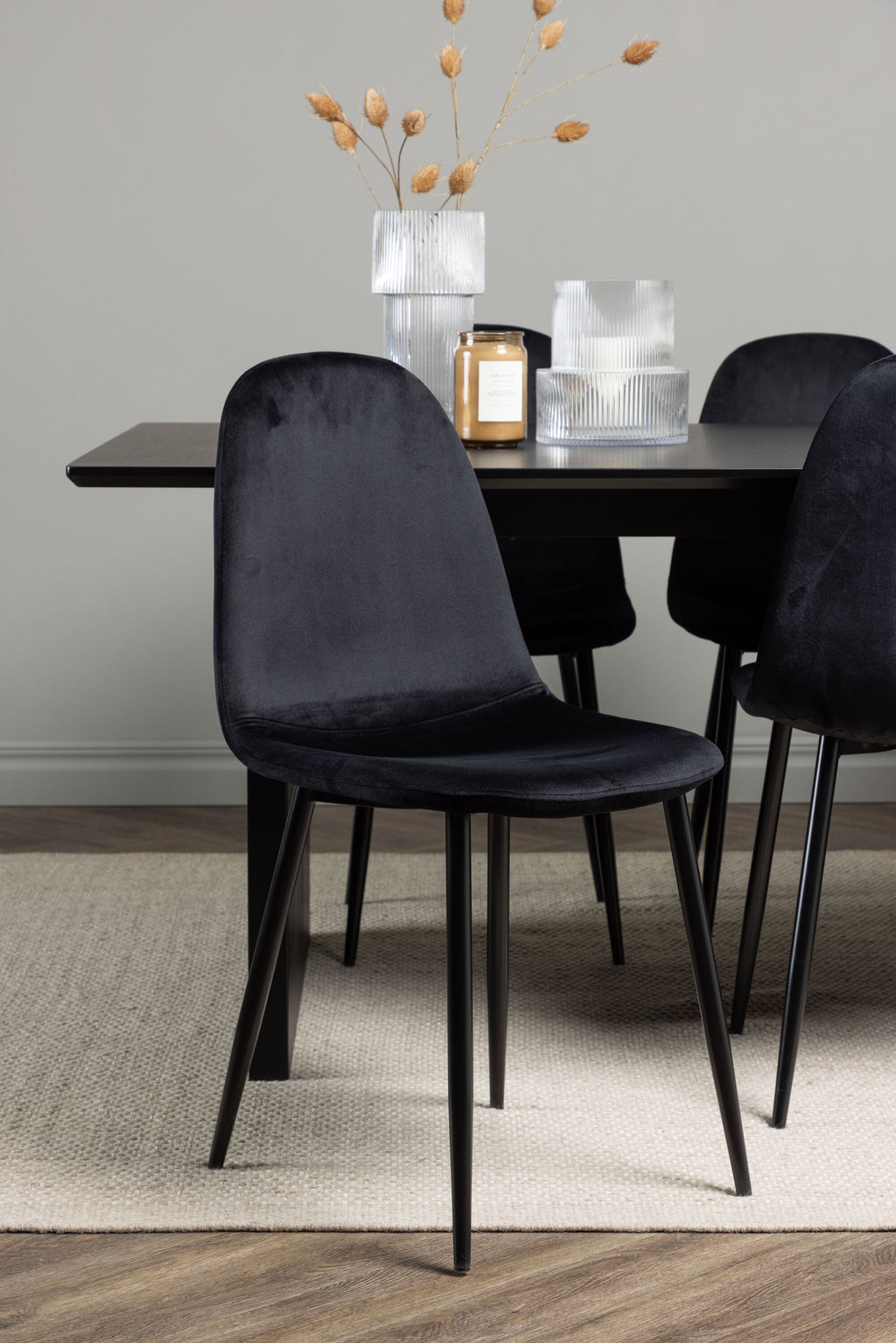 gr22910_7_m Esszimmer Set Vail Mit Den Stühlen Polar Rechteckiges Essgruppen Set