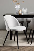 gr22912_7_m Essgarnitur Vail Mit Den Stühlen Velvet Rechteckiges Essgruppen Set