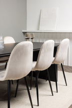 gr22913_5_m Esszimmer Set Vail Mit Den Stühlen Polar Rechteckiges Essgruppen Set