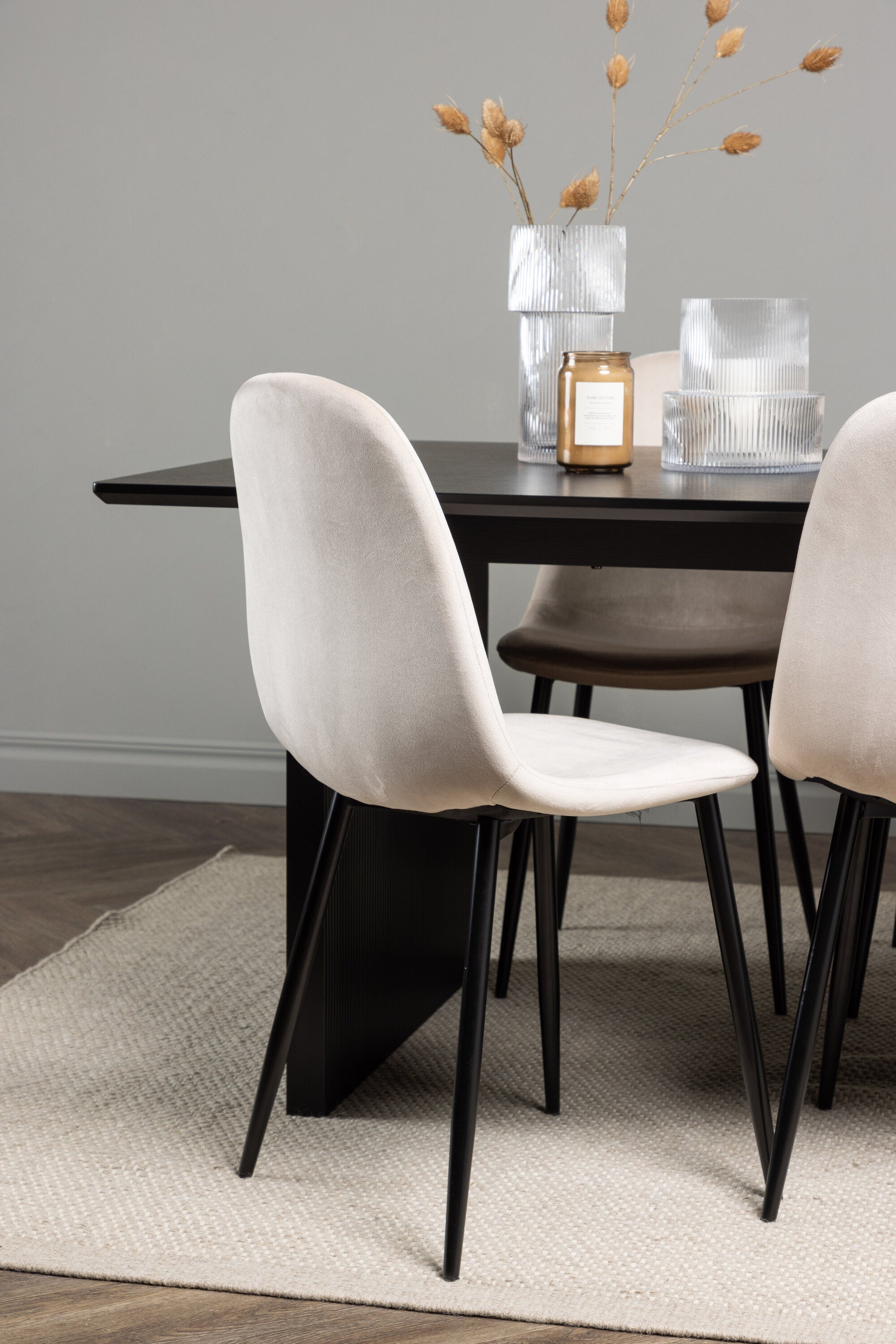 gr22913_7_m Esszimmer Set Vail Mit Den Stühlen Polar Rechteckiges Essgruppen Set