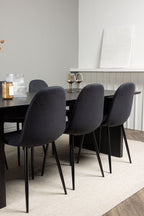 gr22914_5_m Esszimmer Set Vail Mit Den Stühlen Polar Rechteckiges Essgruppen Set