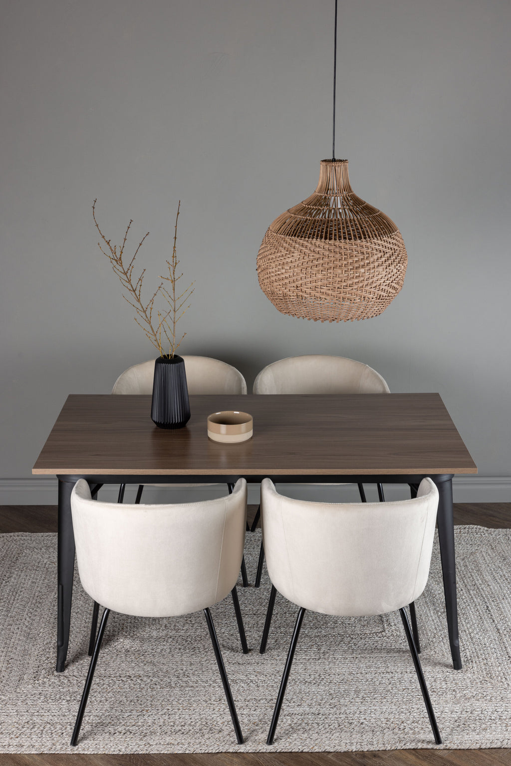 gr22925_3_m Tempe Rechteckige Essgruppe Rechteckiges Essgruppen Set