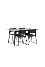 Tempe Rechteckiger Esstisch-Set