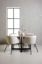 gr22945_1_m Dining Set Durango Mit Den Stühlen Berit Rundes Essgruppen Set