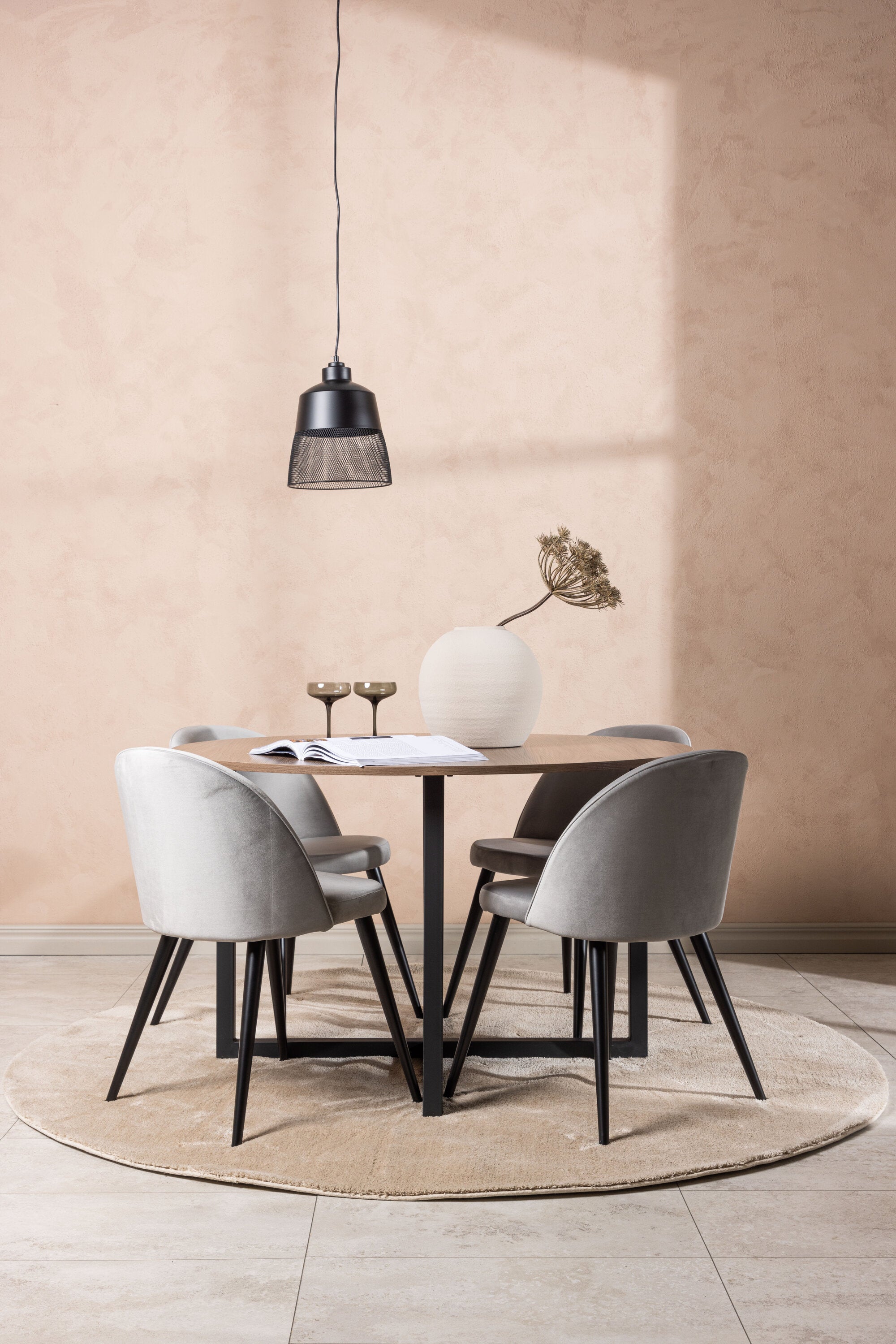 gr22949_1_m Durango Runder Esstisch Set Rundes Essgruppen Set