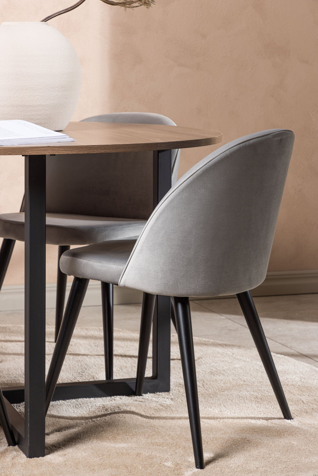 gr22949_3_m Durango Runder Esstisch Set Rundes Essgruppen Set