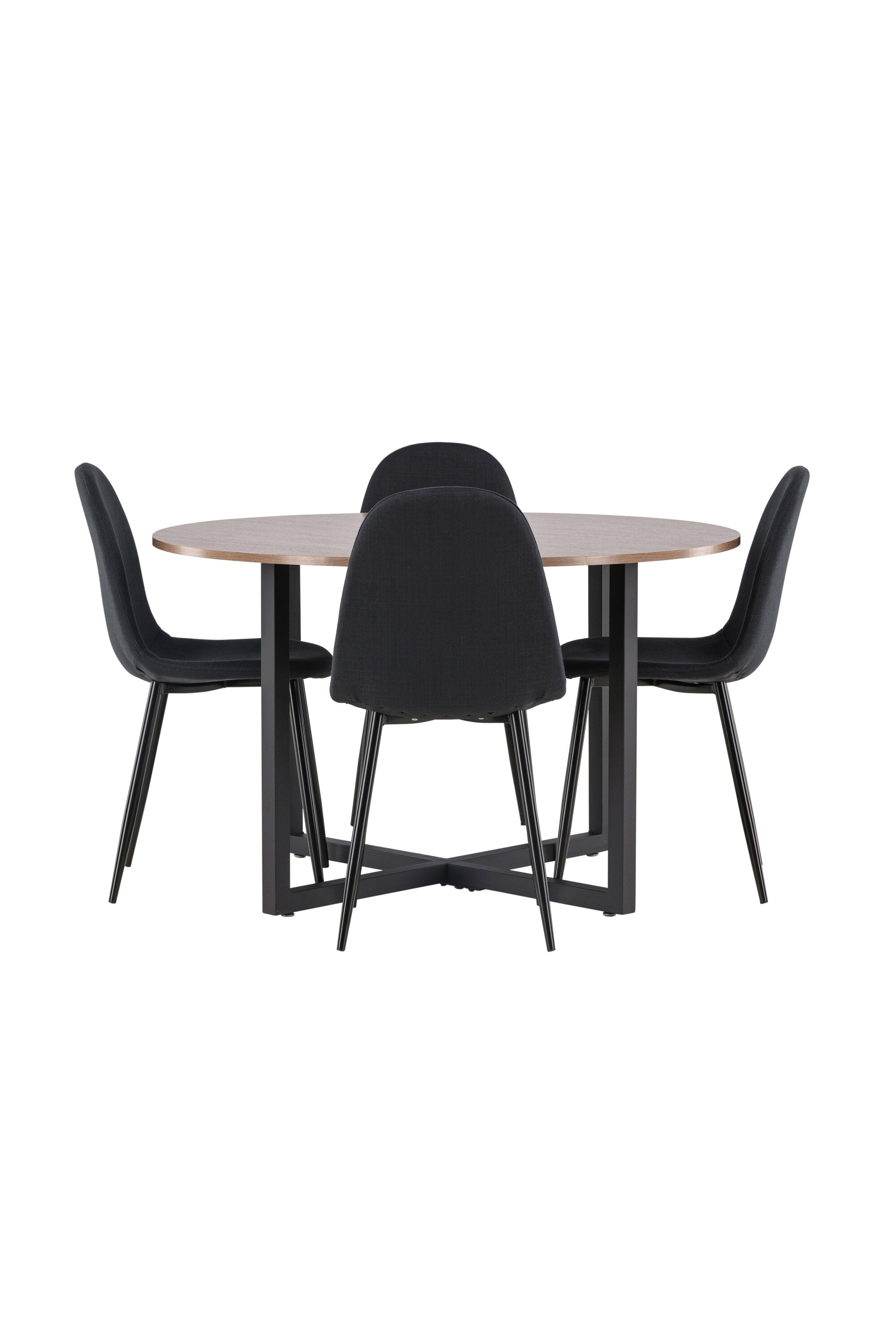gr22951_10_os Durango Runder Esstisch Set Rundes Essgruppen Set Table: ⌀120 Chair: 53x87x44