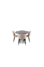 gr22956_10_os Stone Oval Dining Set Ovales Essgruppen Set Default Title