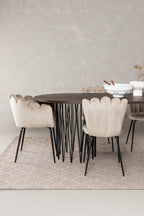 gr22956_4_m Stone Oval Dining Set Ovales Essgruppen Set