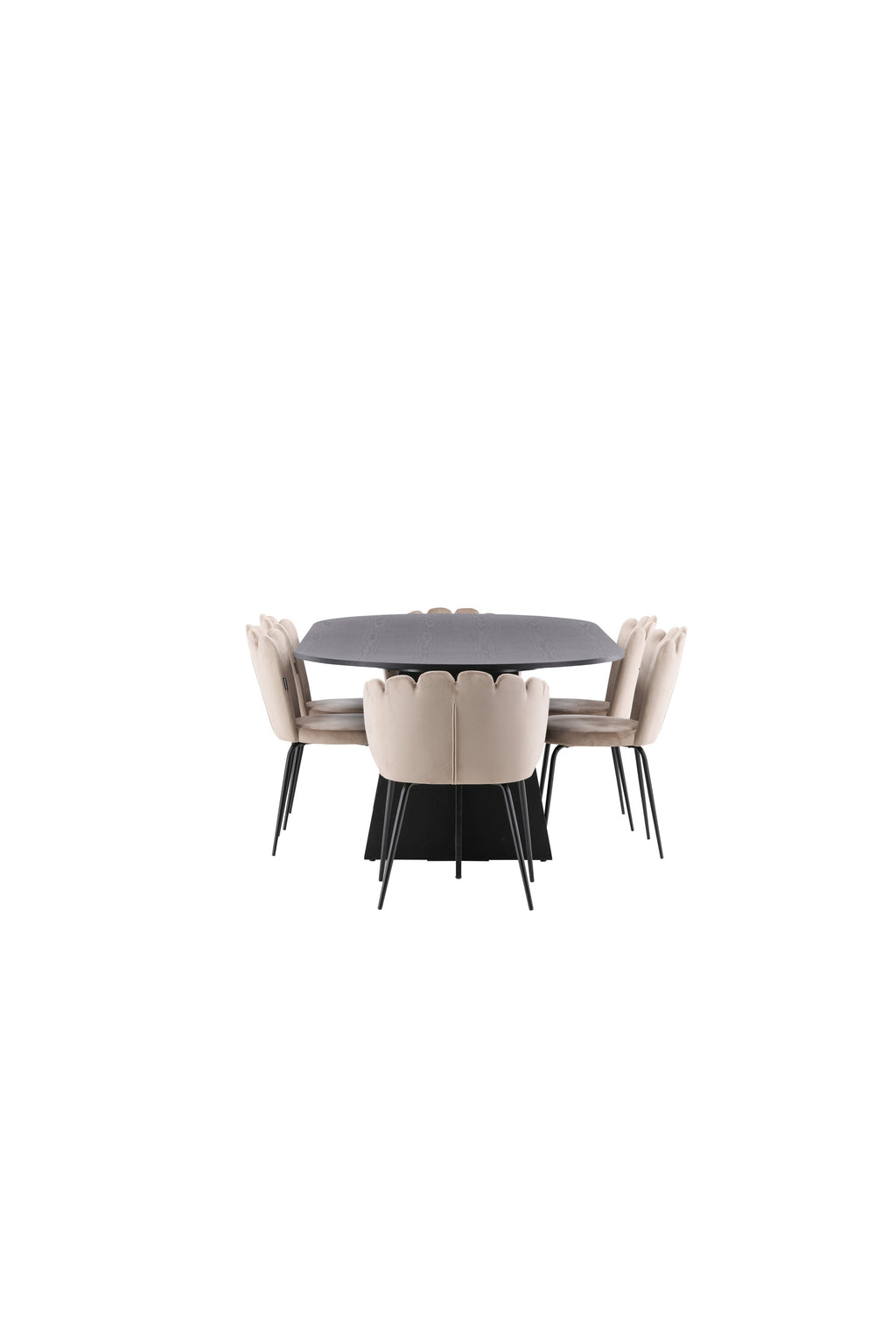 gr22958_10_os Bootcut Oval Dining Set Ovales Essgruppen Set Default Title