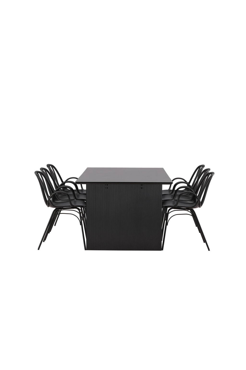 gr22966_10_os Essgarnitur Vail Mit Den Stühlen Dyrön Rechteckiges Essgruppen Set Default Title