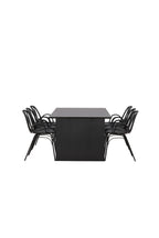 gr22966_10_os Essgarnitur Vail Mit Den Stühlen Dyrön Rechteckiges Essgruppen Set Default Title