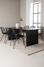 gr22966_1_m Essgarnitur Vail Mit Den Stühlen Dyrön Rechteckiges Essgruppen Set