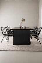 gr22966_3_m Essgarnitur Vail Mit Den Stühlen Dyrön Rechteckiges Essgruppen Set