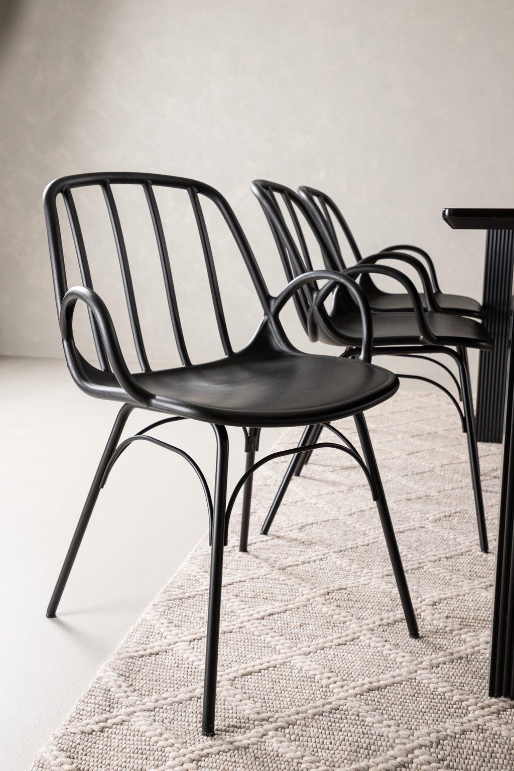 gr22966_5_m Essgarnitur Vail Mit Den Stühlen Dyrön Rechteckiges Essgruppen Set