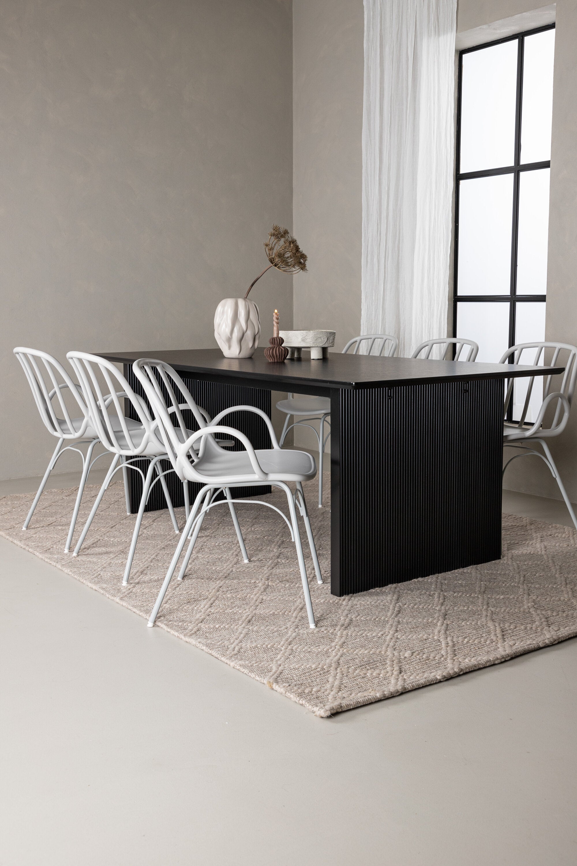 gr22967_1_m Essgarnitur Vail Mit Den Stühlen Dyrön Rechteckiges Essgruppen Set