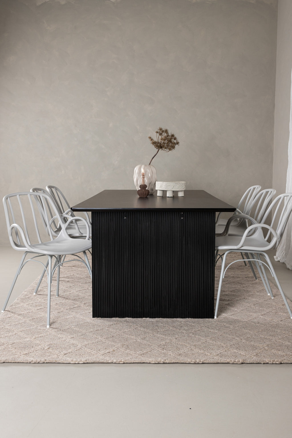 gr22967_3_m Essgarnitur Vail Mit Den Stühlen Dyrön Rechteckiges Essgruppen Set