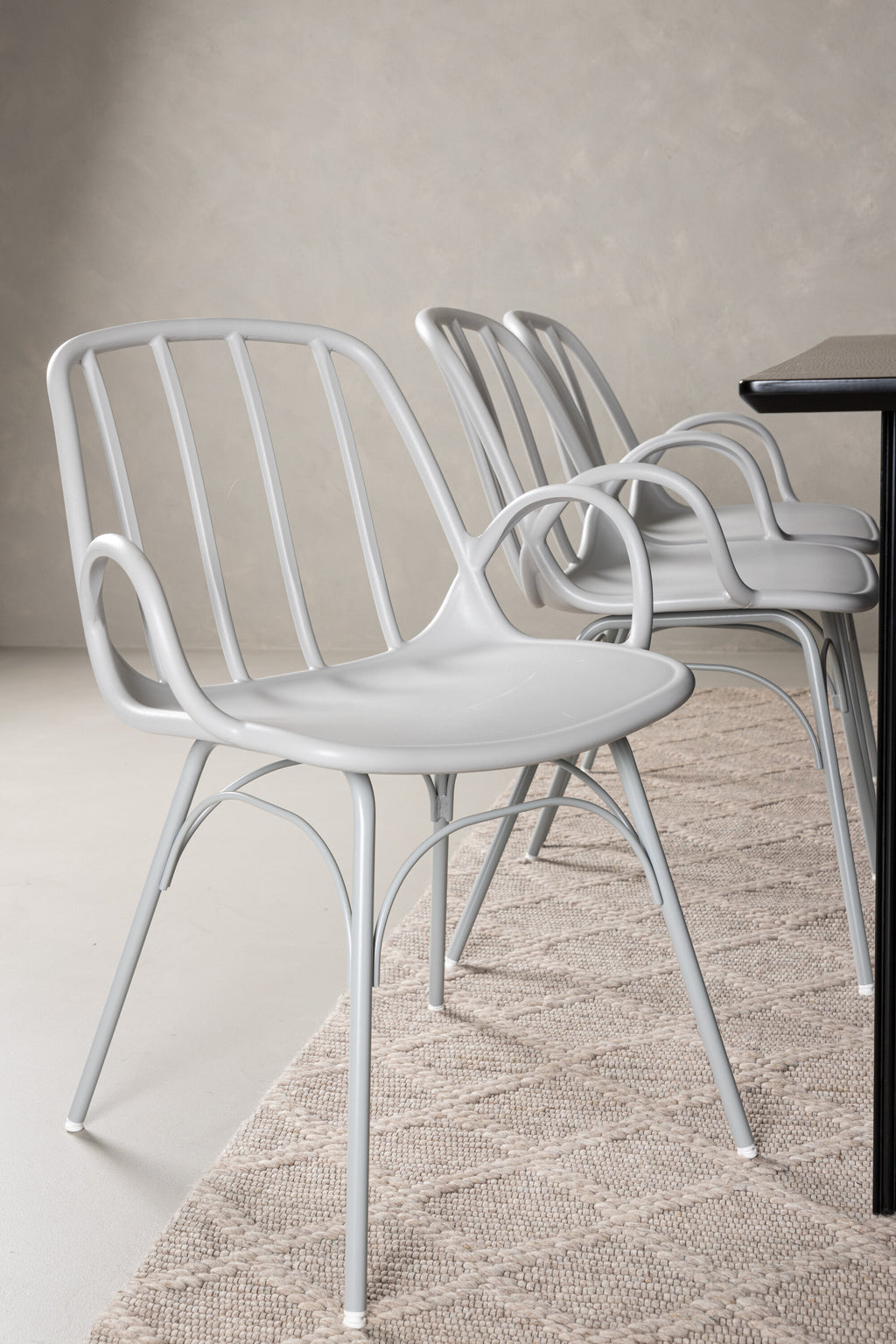 gr22967_5_m Essgarnitur Vail Mit Den Stühlen Dyrön Rechteckiges Essgruppen Set