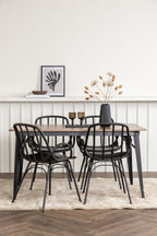 gr22984_1_m Dining Set Tempe Mit Den Stühlen Dyrön Rechteckiges Essgruppen Set