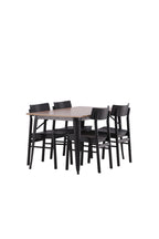 gr22988_11_os Tempe Rechteckiger Esstisch Set Rechteckiges Essgruppen Set