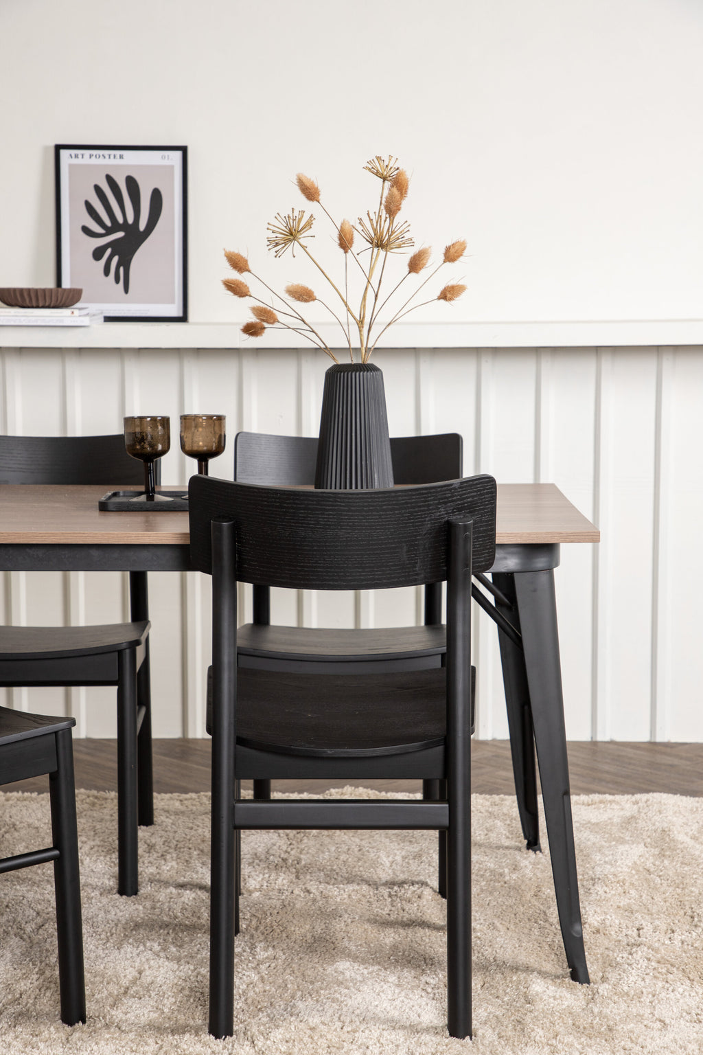 gr22988_7_m Tempe Rechteckiger Esstisch Set Rechteckiges Essgruppen Set