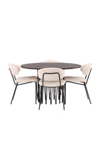 gr23021_10_os Stone Runder Esstisch Set Rundes Essgruppen Set Default Title