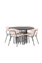 gr23021_11_os Stone Runder Esstisch Set Rundes Essgruppen Set