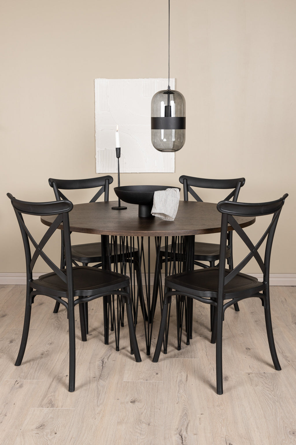 gr23022_1_m Stone Runder Esstisch Set Rundes Essgruppen Set