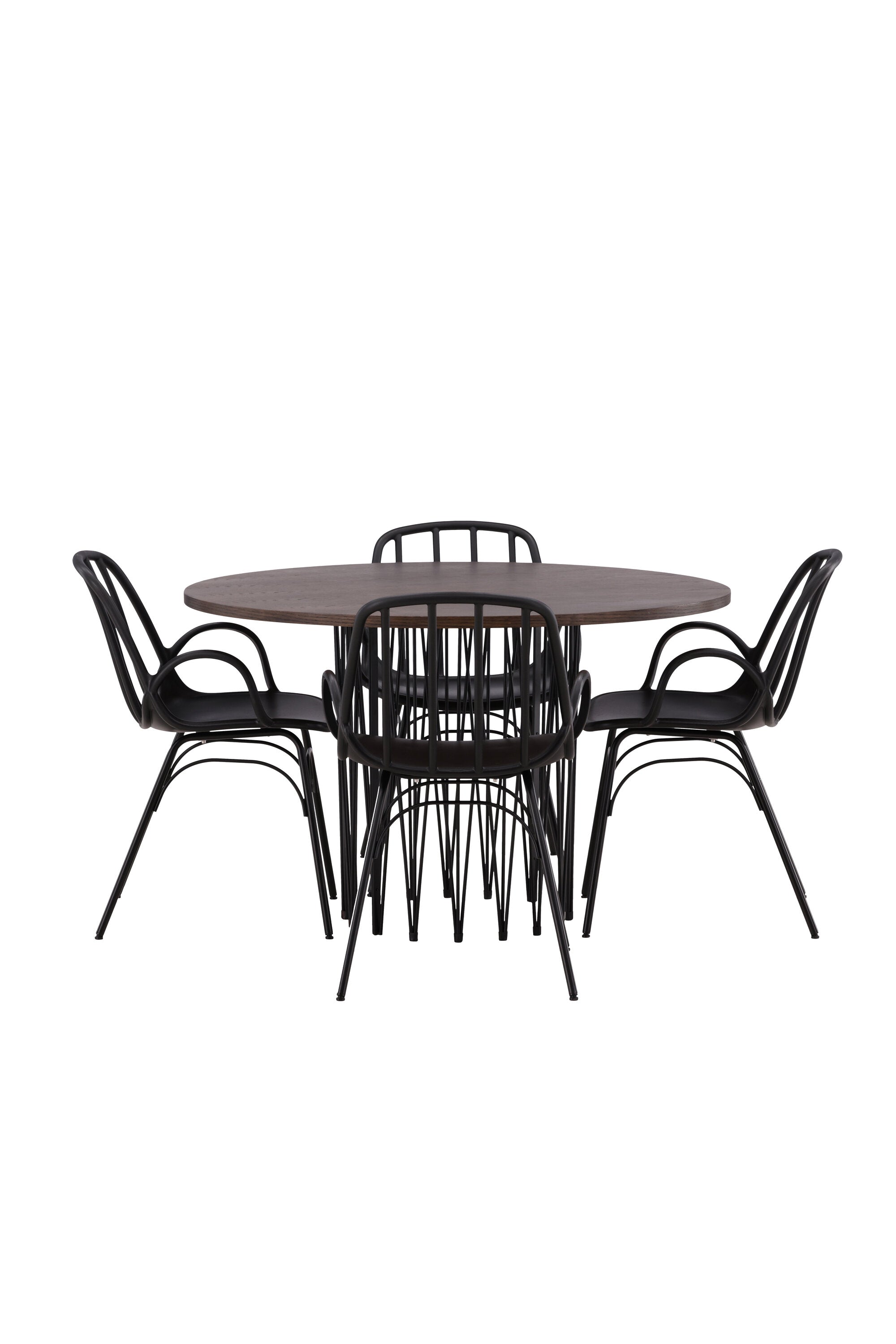 gr23023_10_os Dining Set Stone Mit Den Stühlen Dyrön Rundes Essgruppen Set Default Title