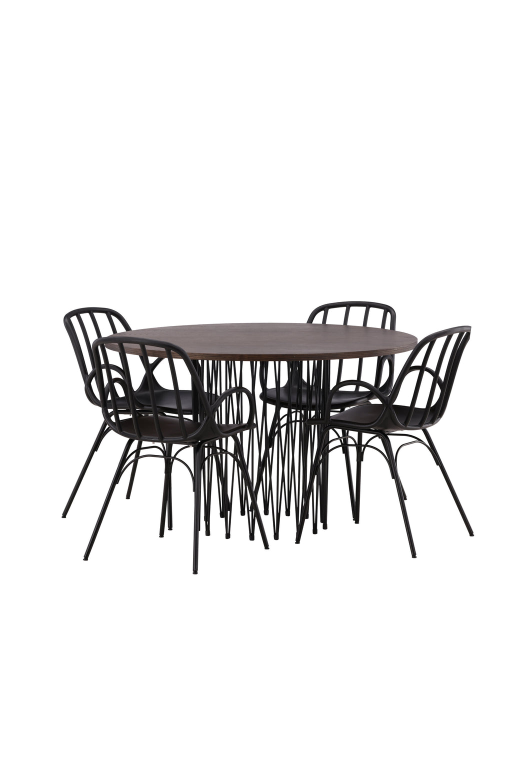 gr23023_11_os Dining Set Stone Mit Den Stühlen Dyrön Rundes Essgruppen Set