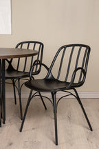 gr23023_3_m Dining Set Stone Mit Den Stühlen Dyrön Rundes Essgruppen Set