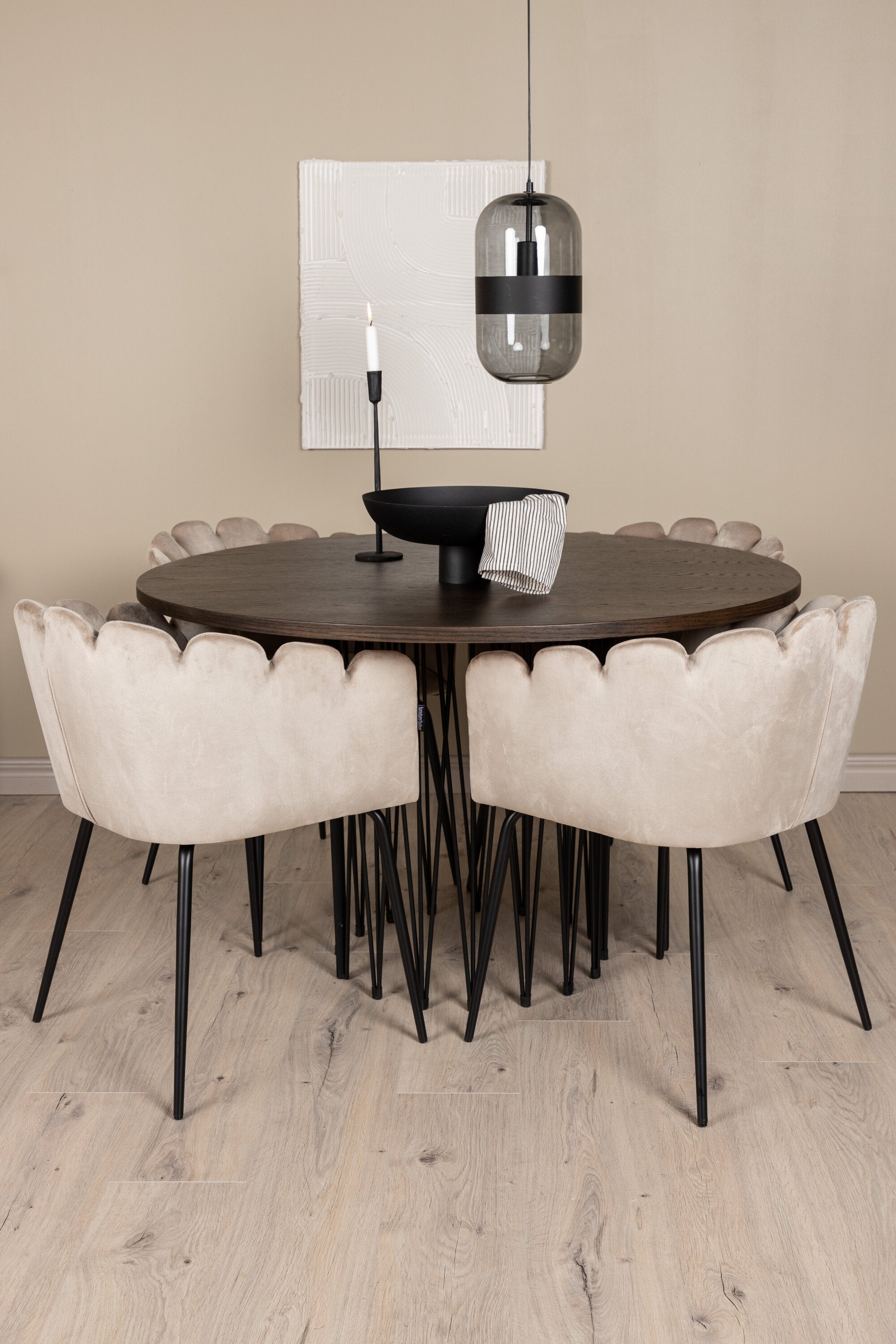 gr23025_1_m Stone Runder Esstisch Set Rundes Essgruppen Set