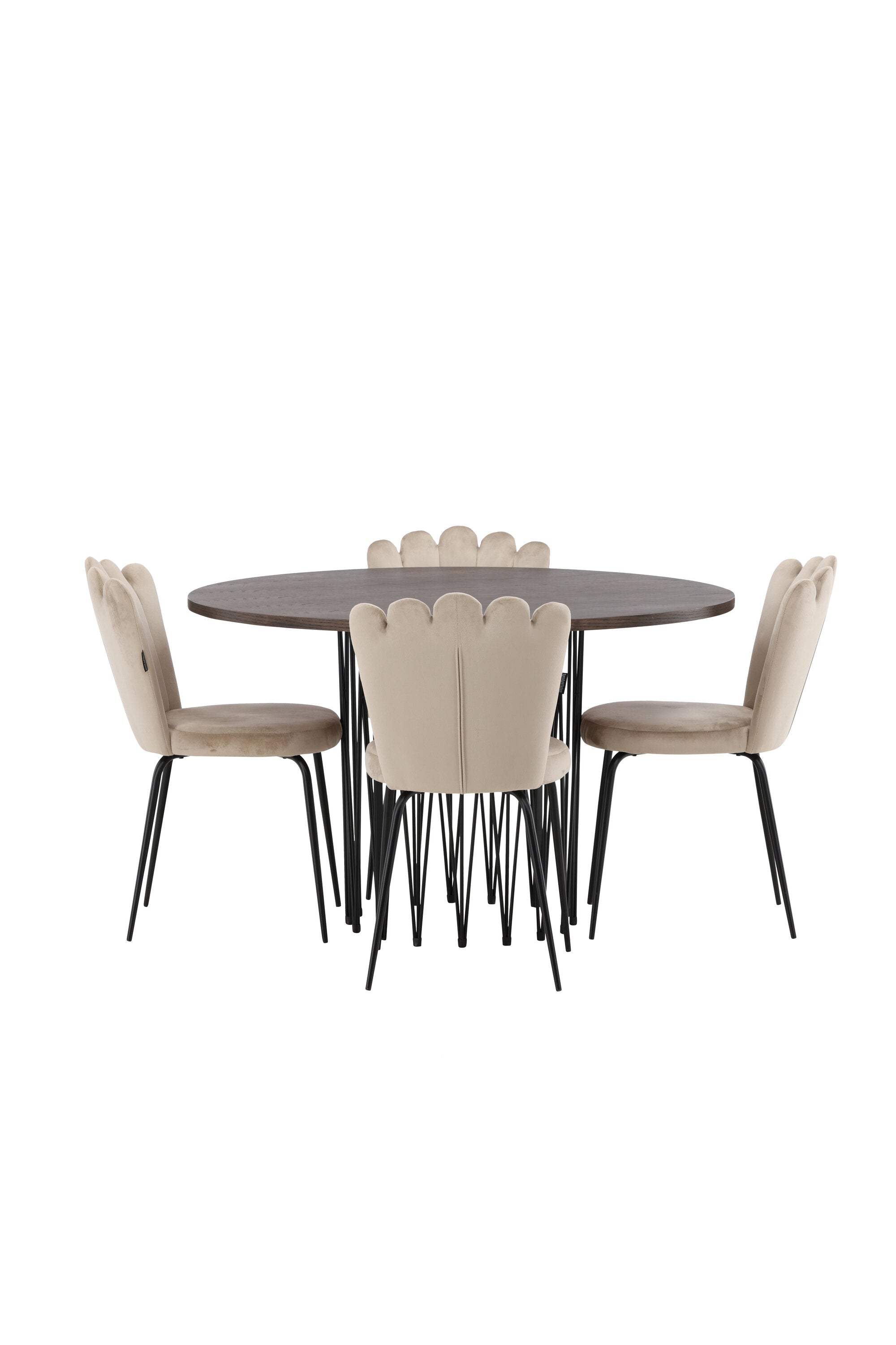 gr23026_10_os Stone Runder Esstisch Set Rundes Essgruppen Set Default Title