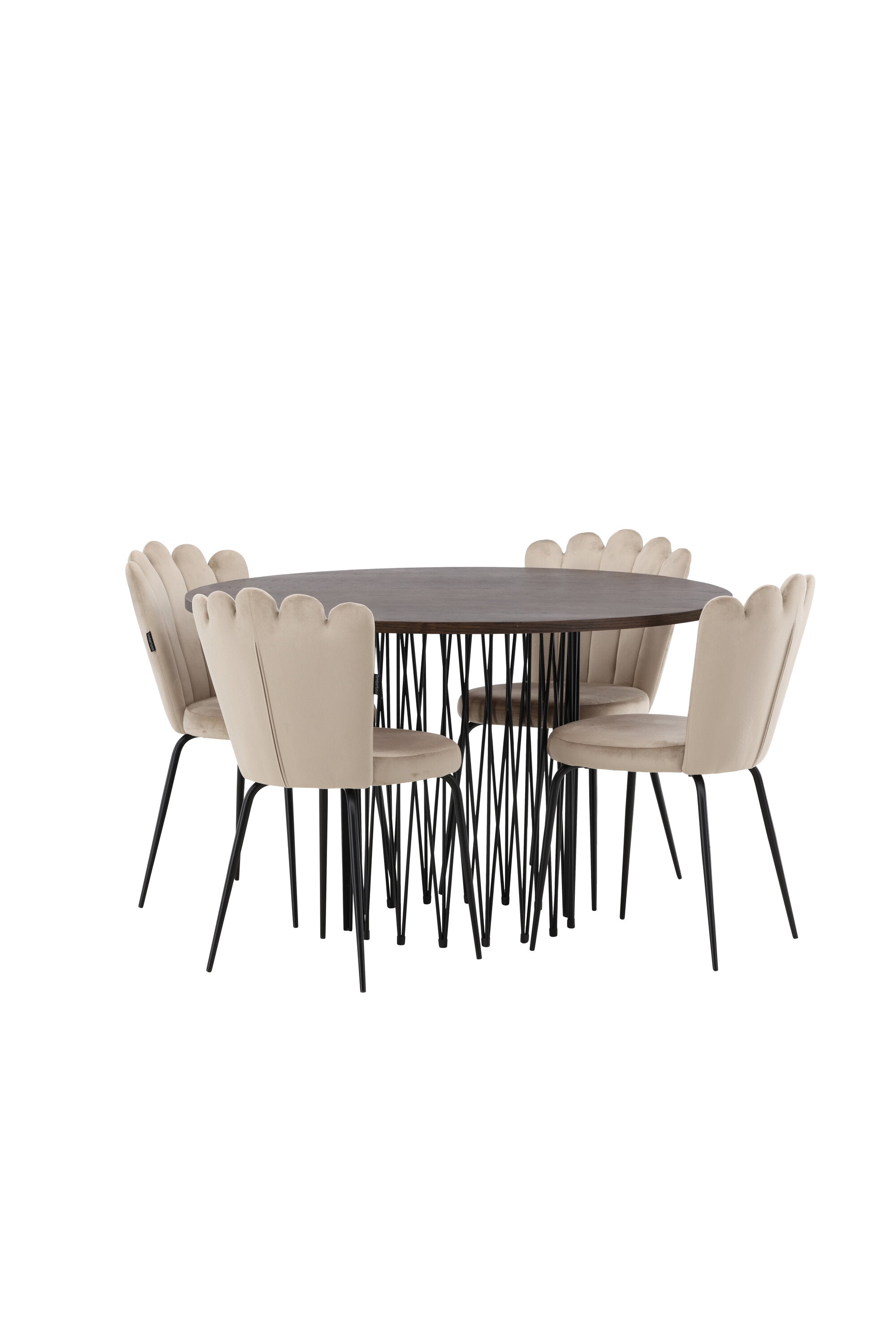 gr23026_11_os Stone Runder Esstisch Set Rundes Essgruppen Set