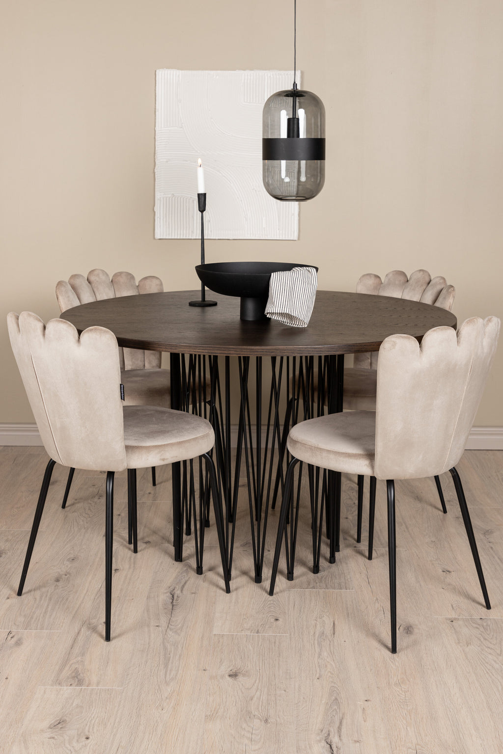 gr23026_1_m Stone Runder Esstisch Set Rundes Essgruppen Set