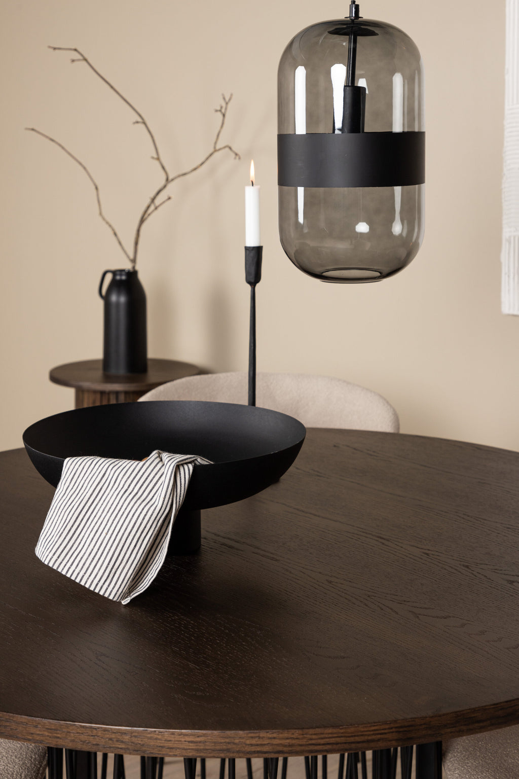 gr23027_5_m Stone Runder Esstisch Set Rundes Essgruppen Set