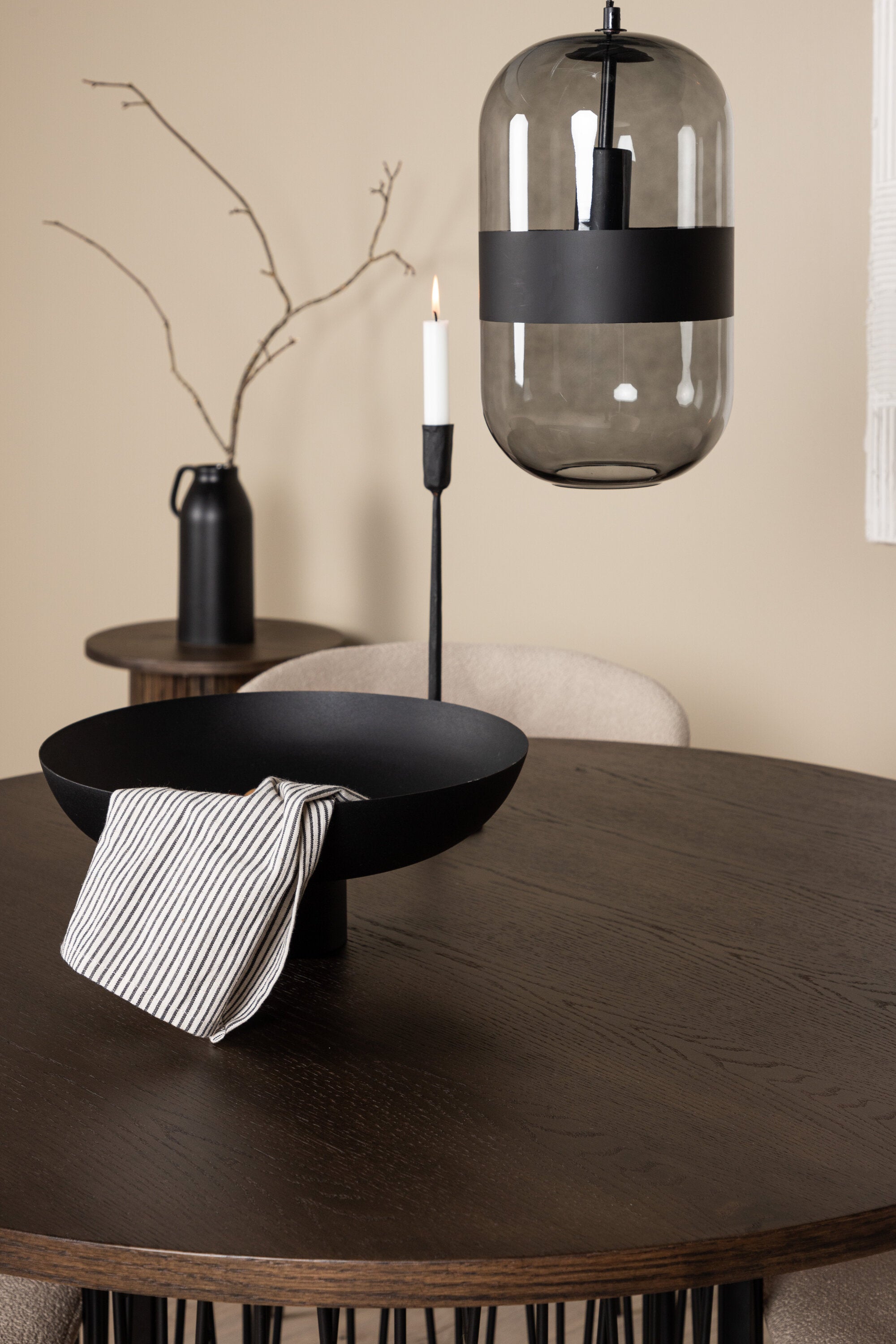 gr23027_5_m Stone Runder Esstisch Set Rundes Essgruppen Set