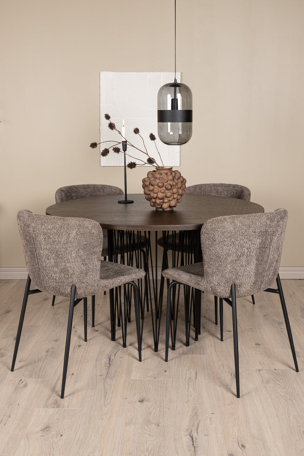 gr23028_1_m Stone Runder Esstisch Set Rundes Essgruppen Set