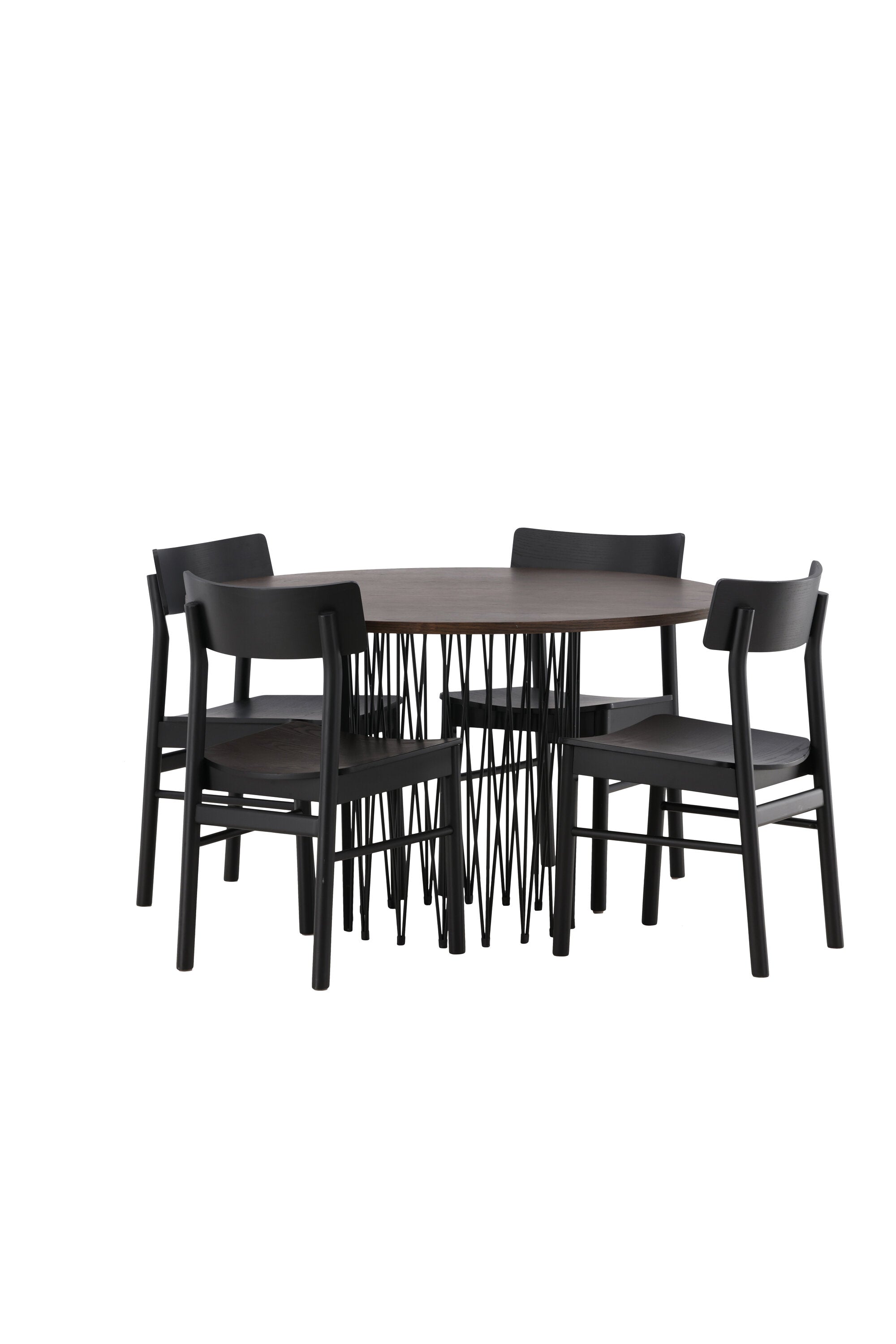 gr23029_11_os Stone Round Dining Set Rundes Essgruppen Set