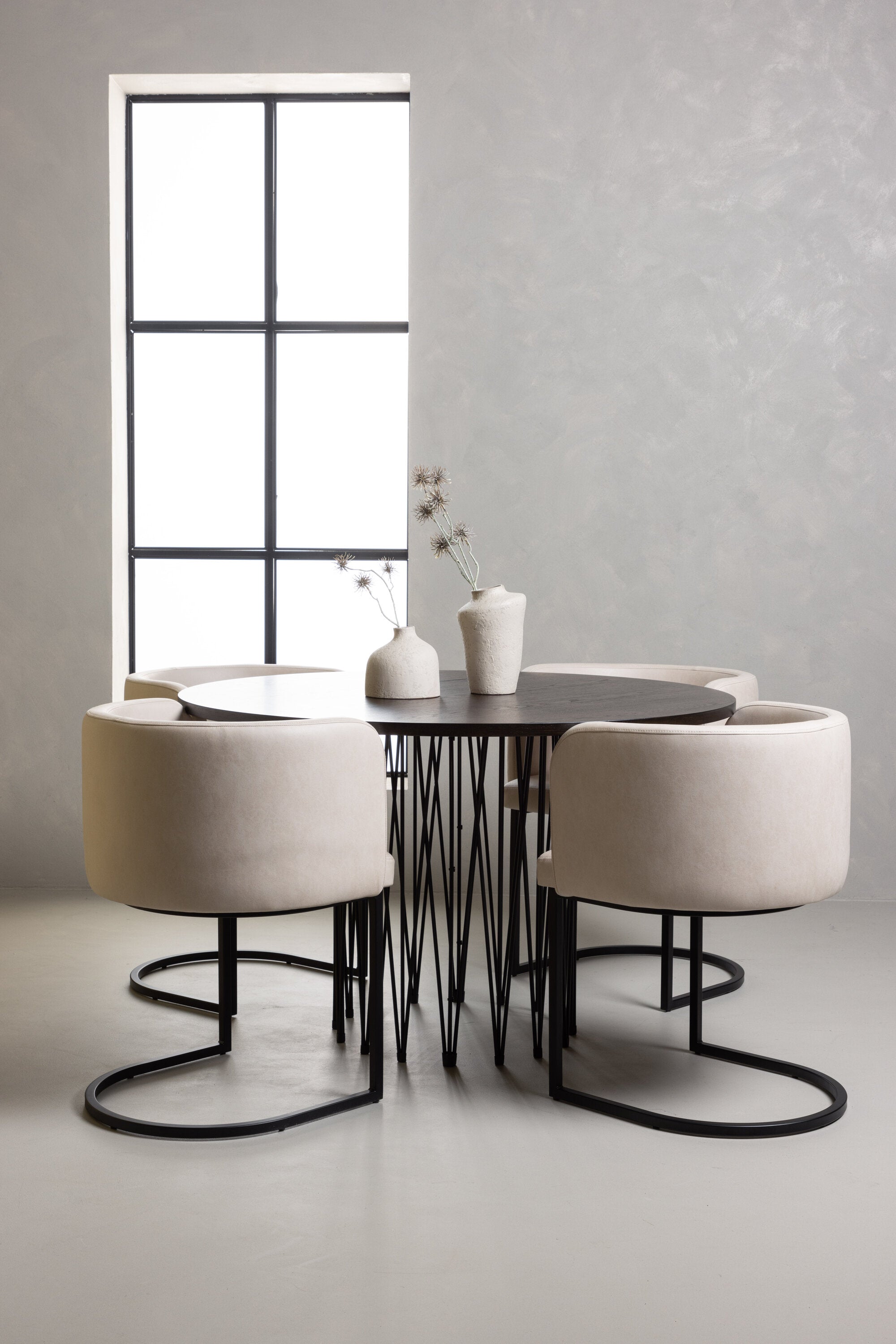 Esstisch-Set Stone mit den Stühlen Simrishamn