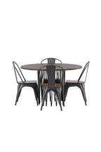 gr23032_10_os Stone Runder Esstisch Set Rundes Essgruppen Set Default Title