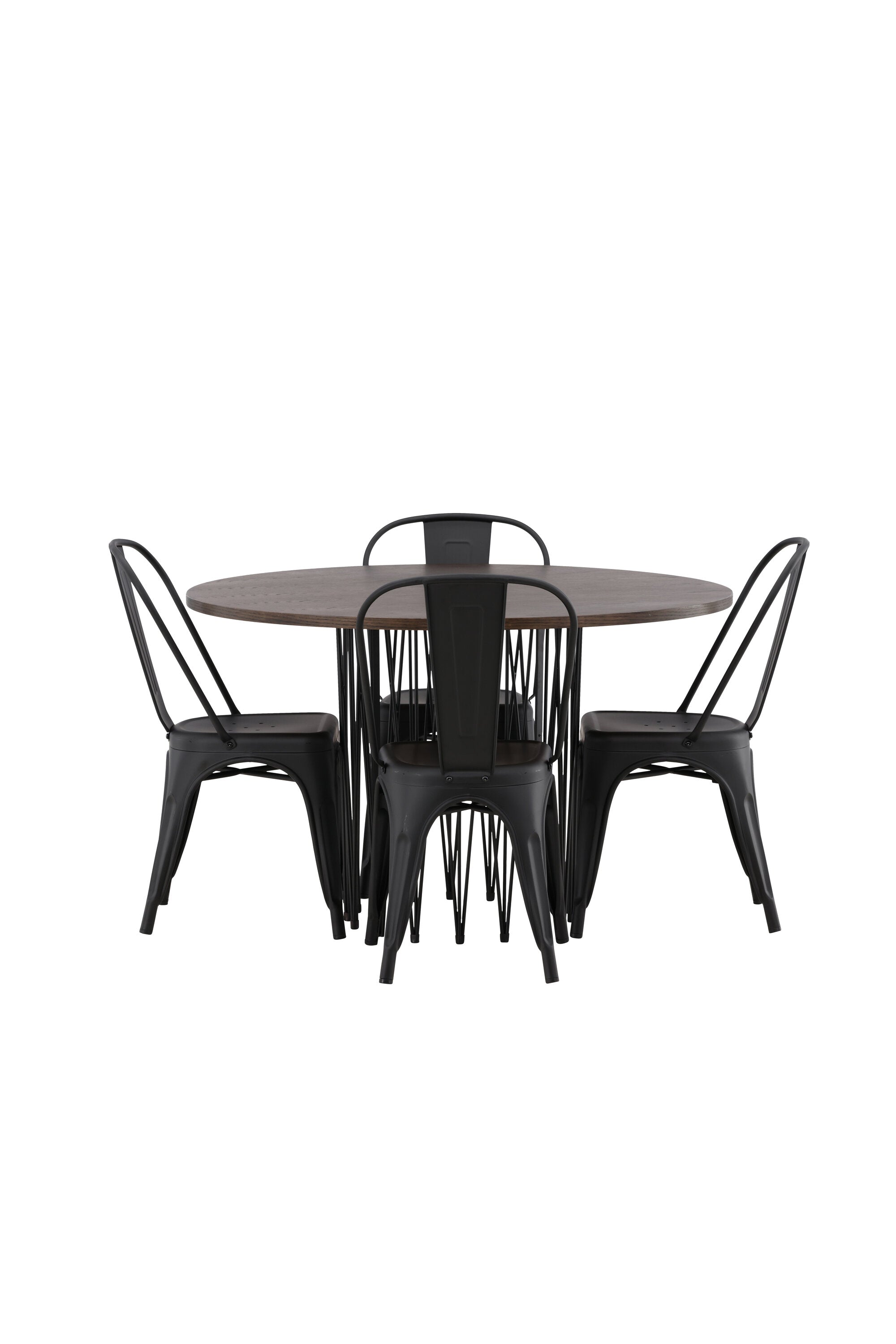 gr23033_10_os Stone Round Dining Set Rundes Essgruppen Set Default Title