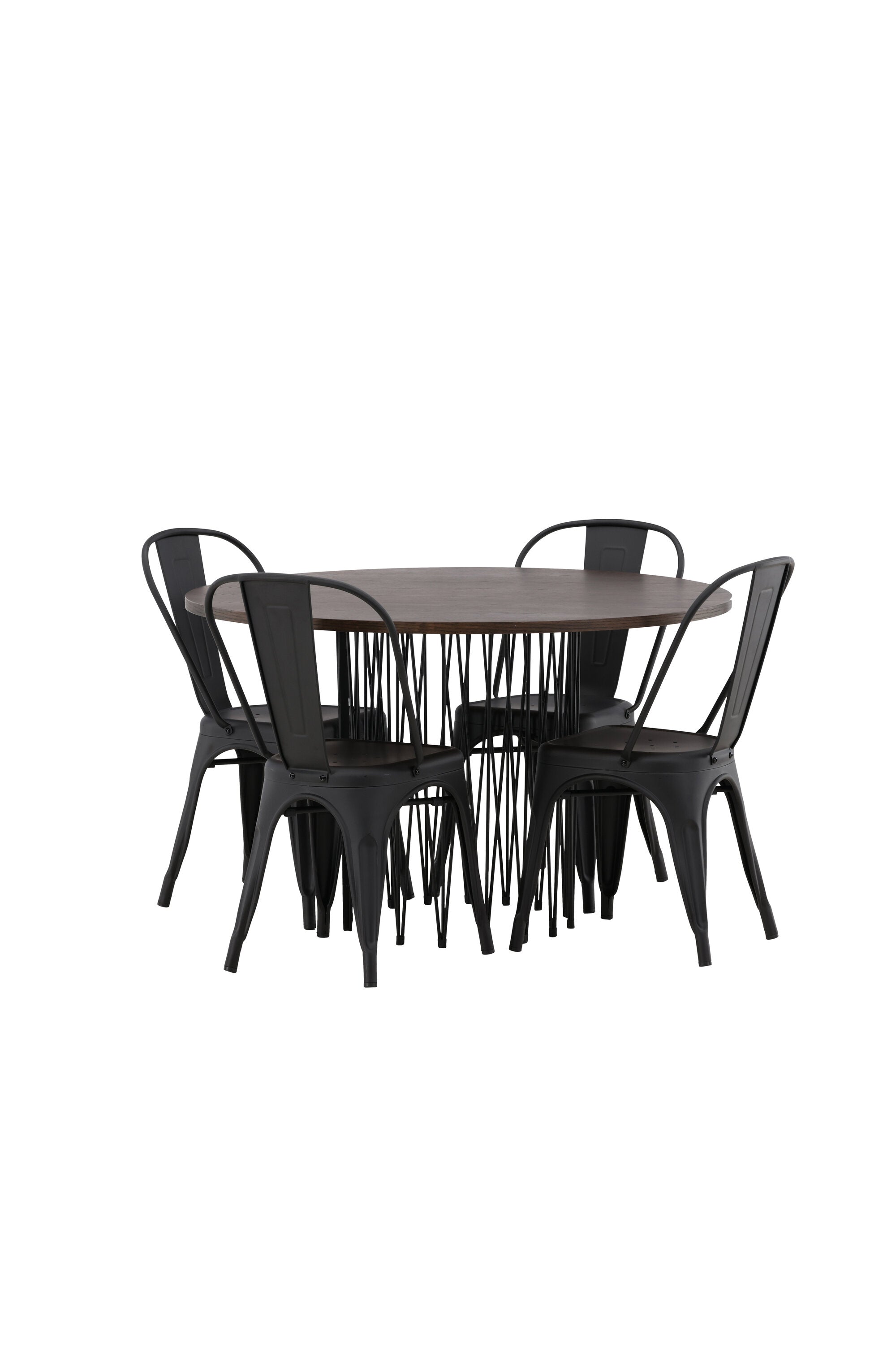 gr23033_11_os Stone Round Dining Set Rundes Essgruppen Set