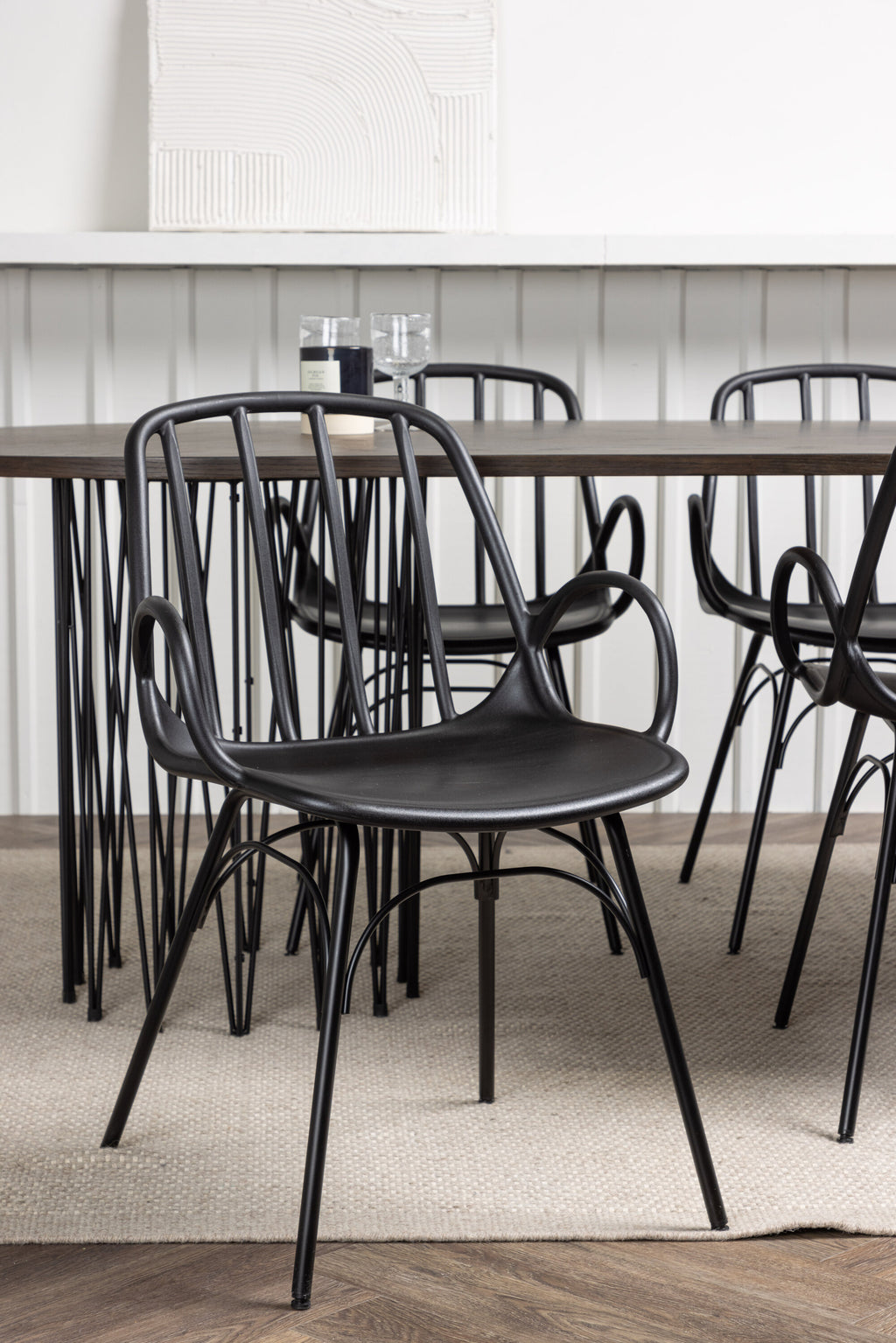 gr23039_5_m Dining Set Stone Mit Den Stühlen Dyrön Ovales Essgruppen Set