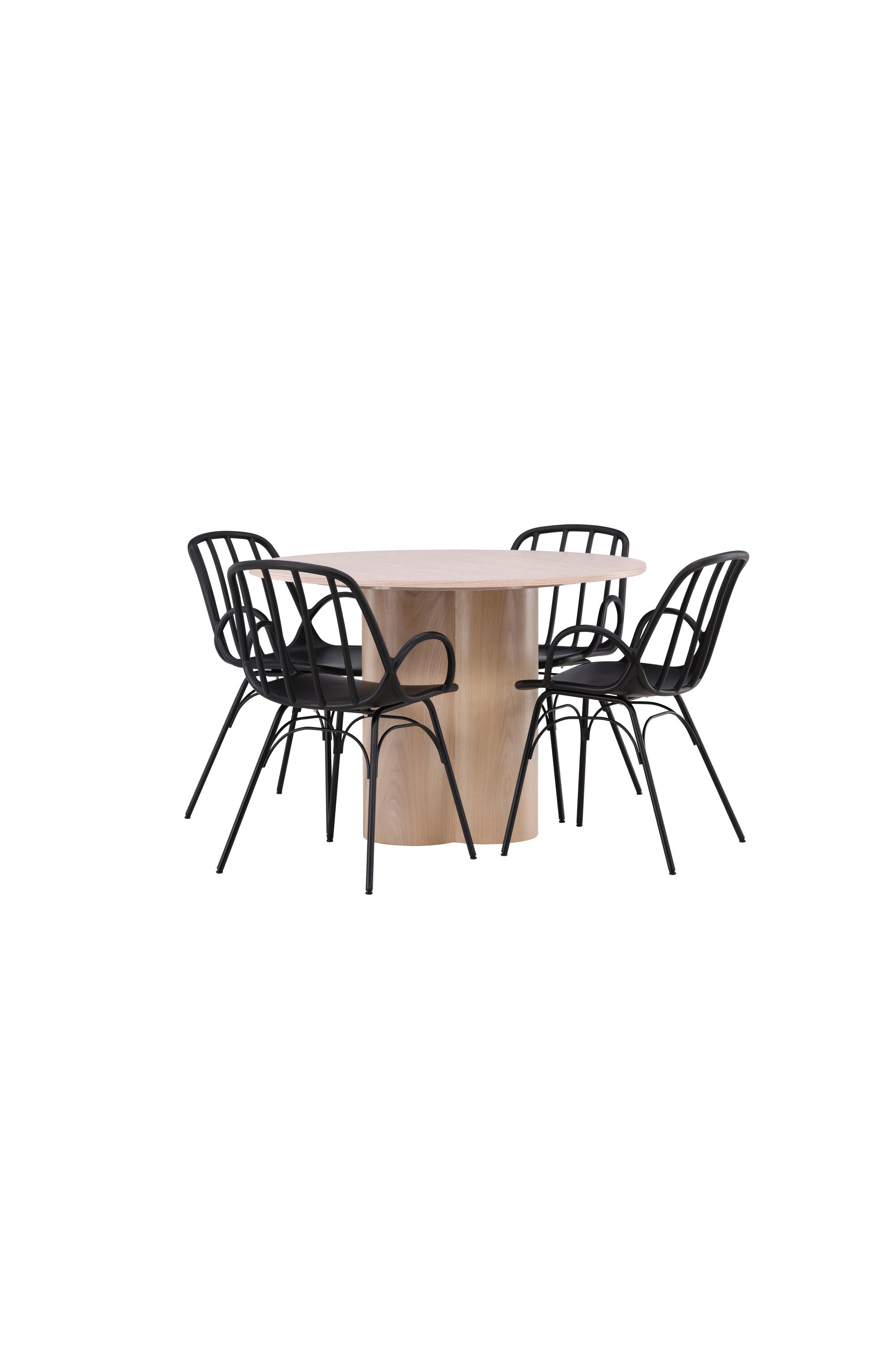 gr23067_11_os Esszimmer Set Olivia Mit Den Stühlen Dyrön Rundes Essgruppen Set