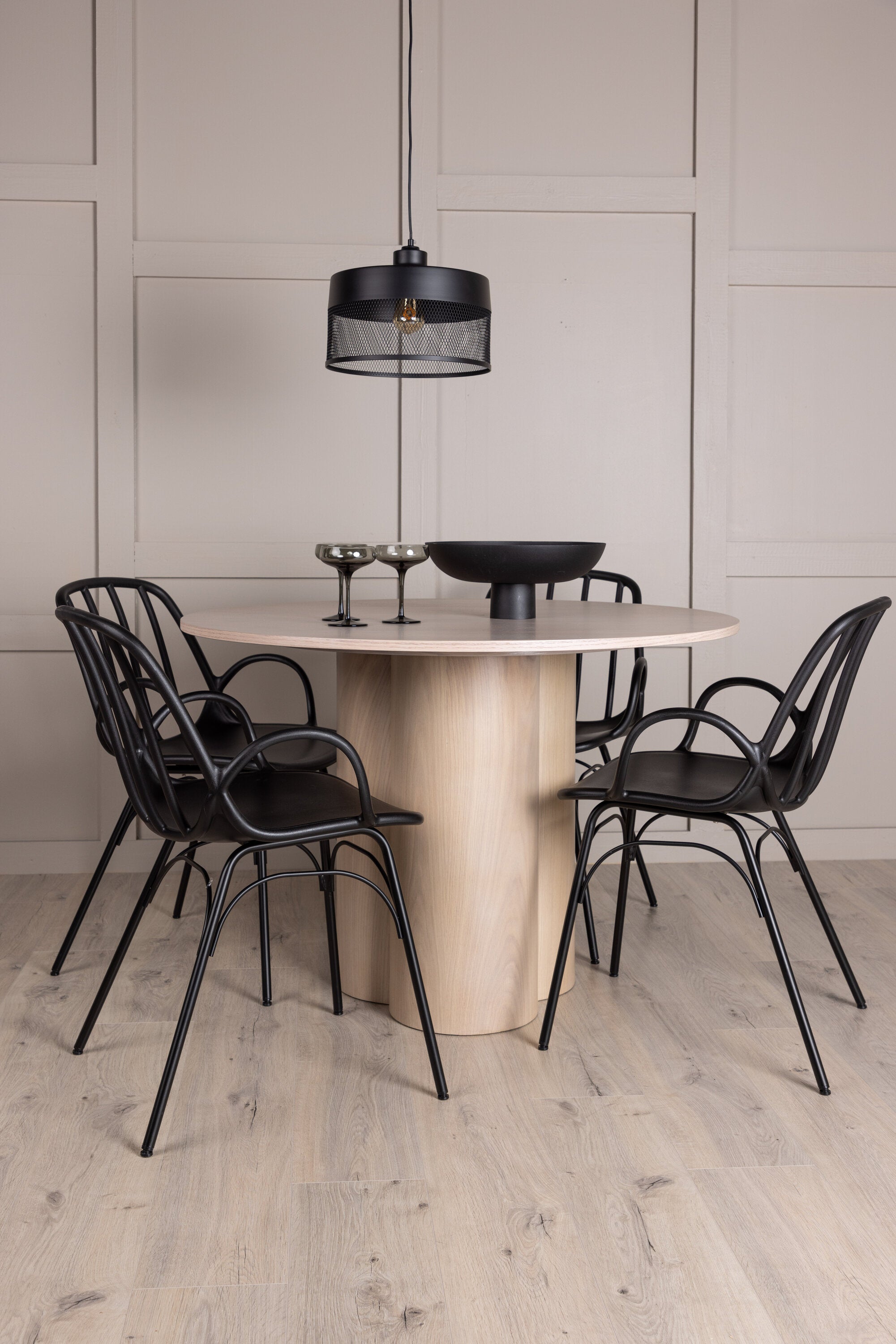 gr23067_1_m Esszimmer Set Olivia Mit Den Stühlen Dyrön Rundes Essgruppen Set