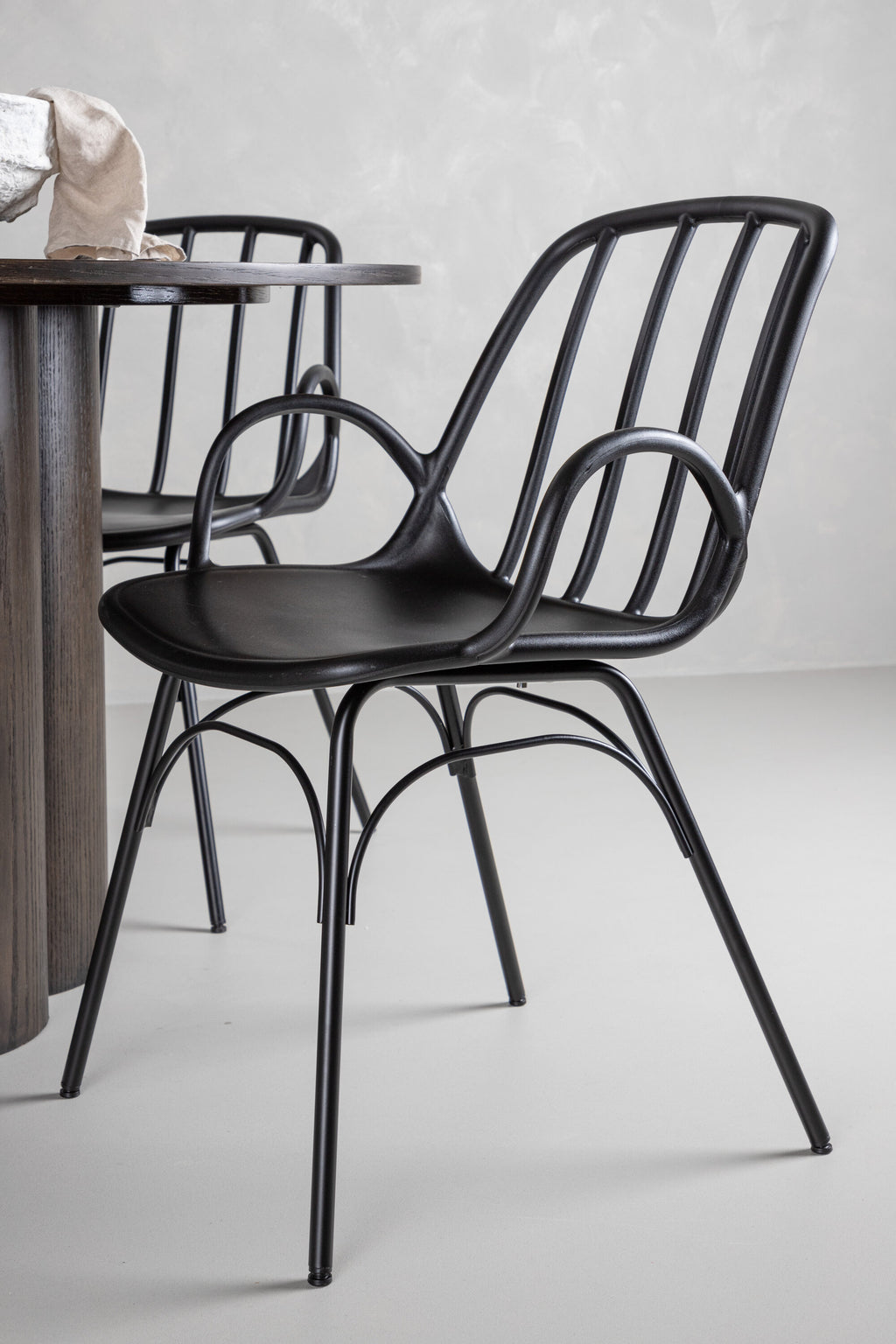 gr23080_3_m Esszimmer Set Olivia Mit Den Stühlen Dyrön Rundes Essgruppen Set