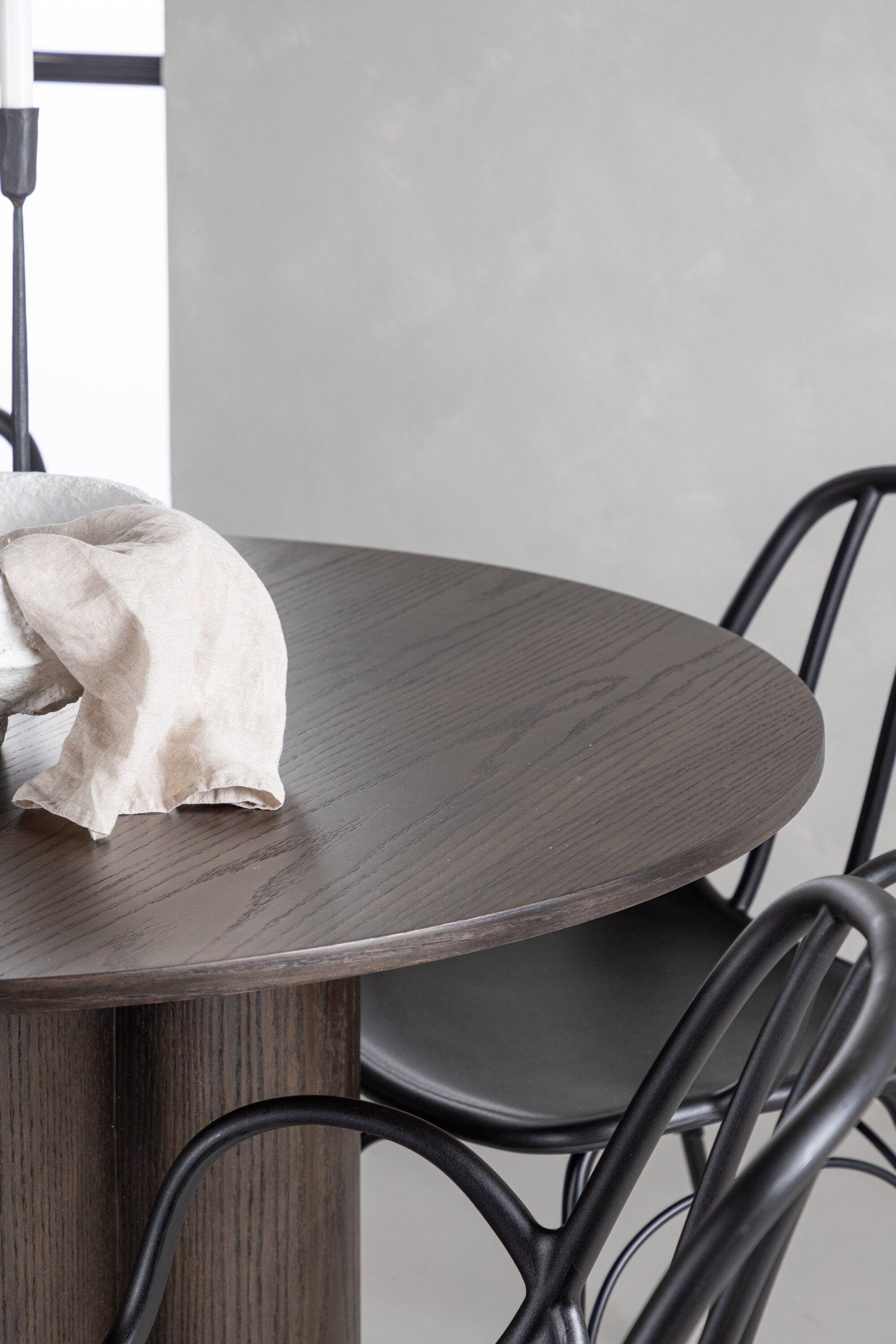 gr23080_5_m Esszimmer Set Olivia Mit Den Stühlen Dyrön Rundes Essgruppen Set