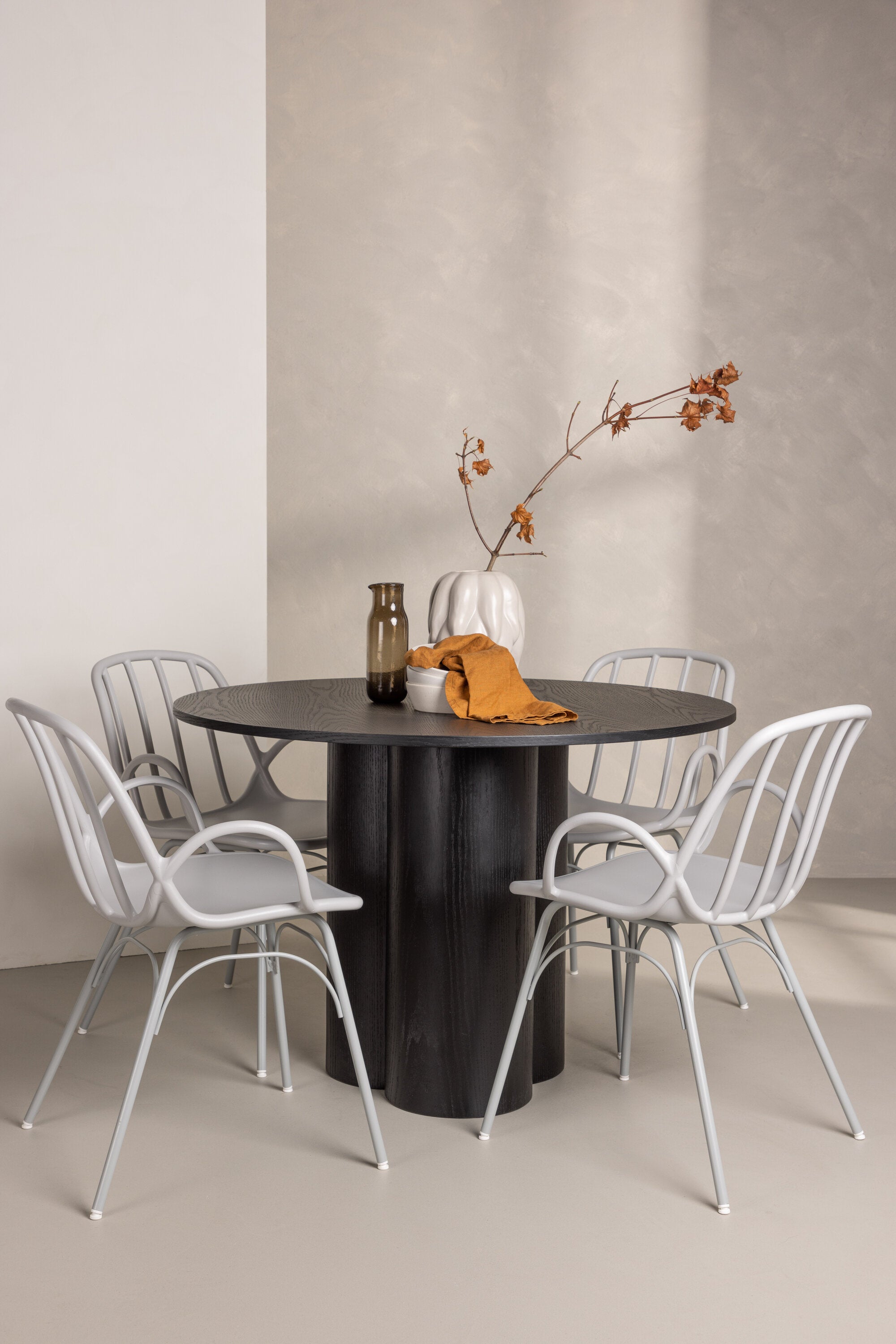 gr23099_1_m Esszimmer Set Olivia Mit Den Stühlen Dyrön Rundes Essgruppen Set